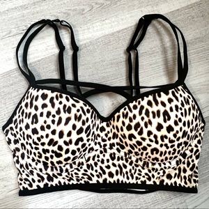 Victoria’s Secret PINK Leopard Bralette 🐆 Size S
